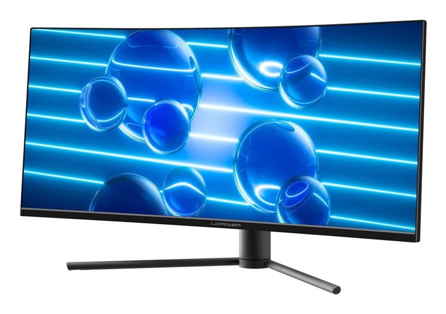 EAN 4262443280814 - LC-Power LC-M34-UWQHD-180-C pantalla para PC 86,4 cm (34") 3440 x 1440 Pixeles UltraWide Quad HD LCD Negr imagen 3