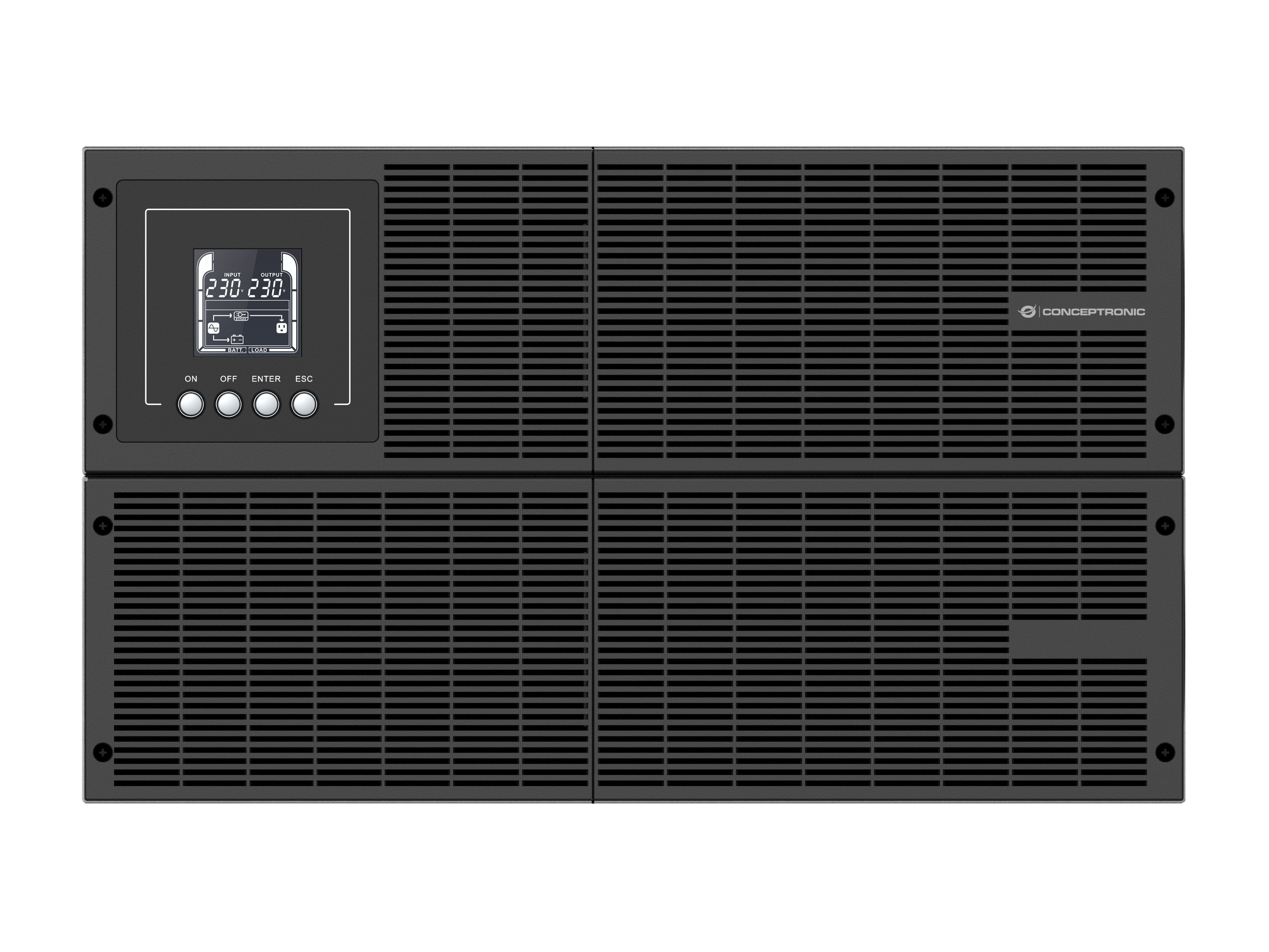 EAN 4015867237816 - Conceptronic ZEUS51E6K sistema de alimentación ininterrumpida (UPS) Doble conversión (en línea) 6 kVA 600 imagen 2