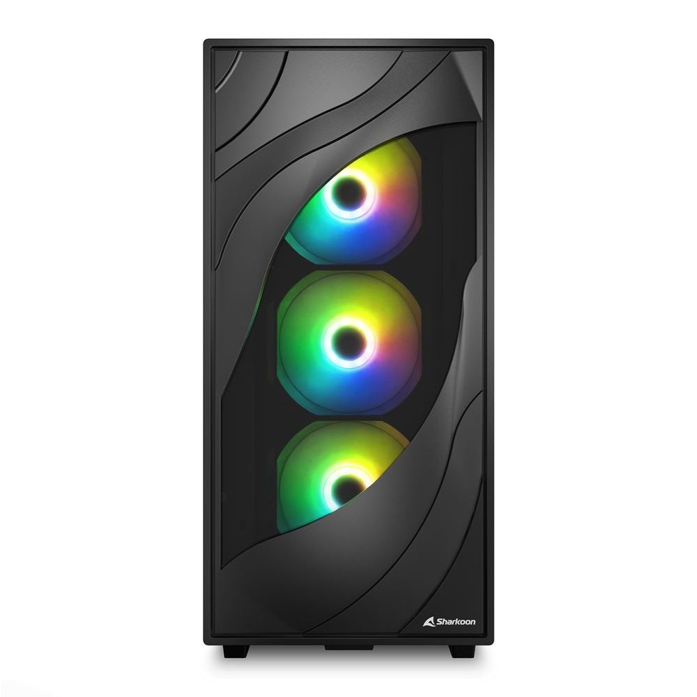 EAN 4044951041152 - Sharkoon REBEL C80G RGB Midi Tower Negro imagen 2