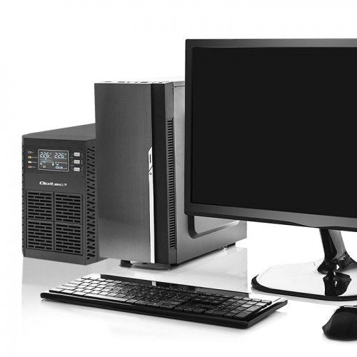 EAN 5901878522814 - Qoltec 52281 sistema de alimentación ininterrumpida (UPS) Doble conversión (en línea) 2 kVA 2000 W 3 sali imagen 9