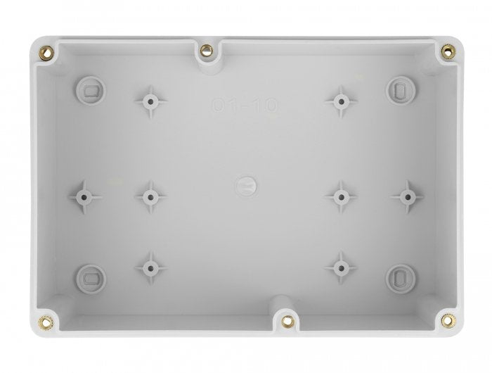 Delock Installationsgehäuse Mit Cableeinführungen 180 X 125 X 90 Mm Grau