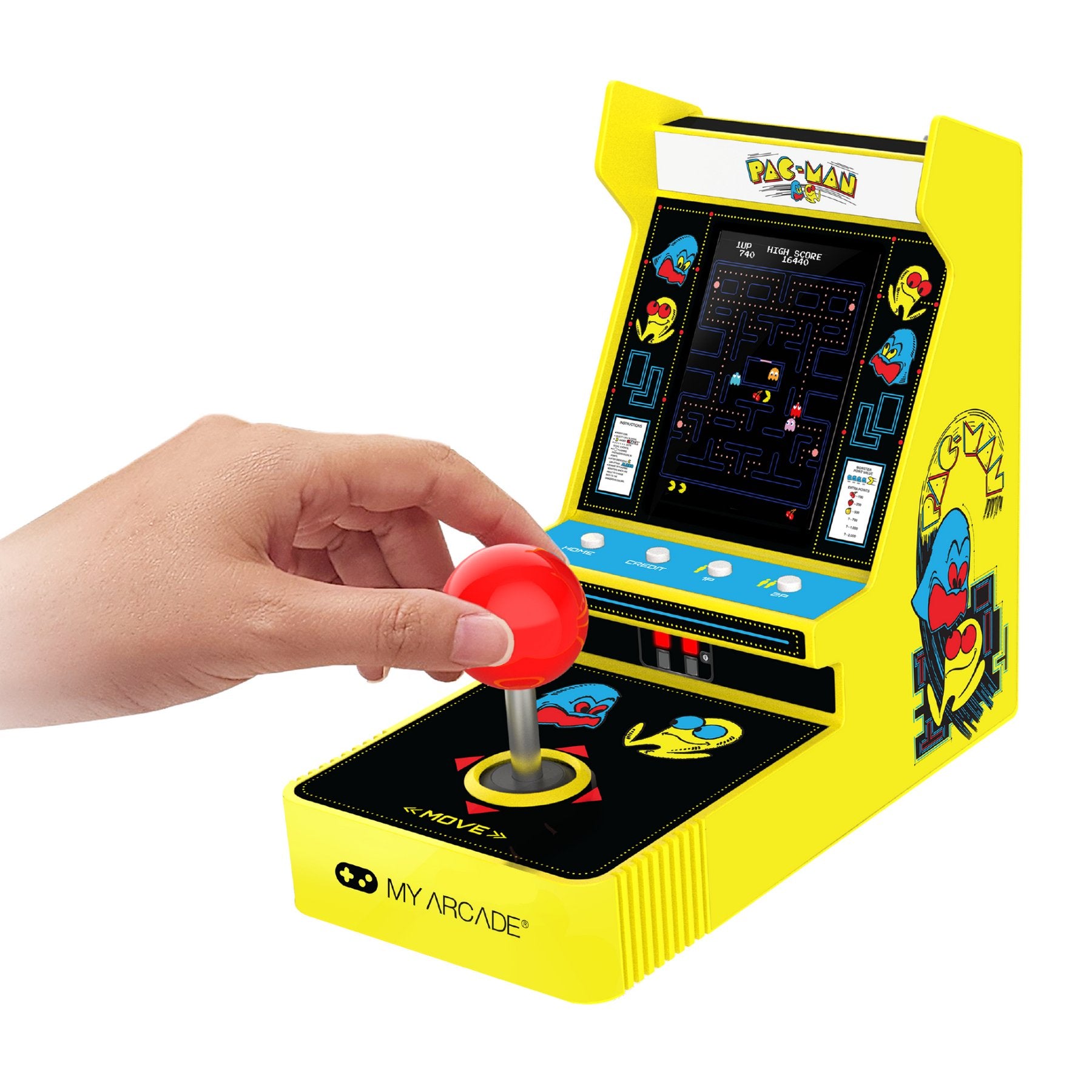 EAN 0845620070732 - My Arcade DGUNL-7073 videoconsola portátil 8,89 cm (3.5") Negro, Amarillo imagen 3