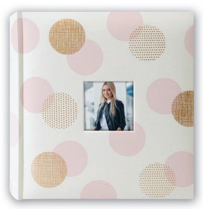 Zep Elena Oro/Rosa 24x24 20 Paginas Album De Fotos Nz2420g