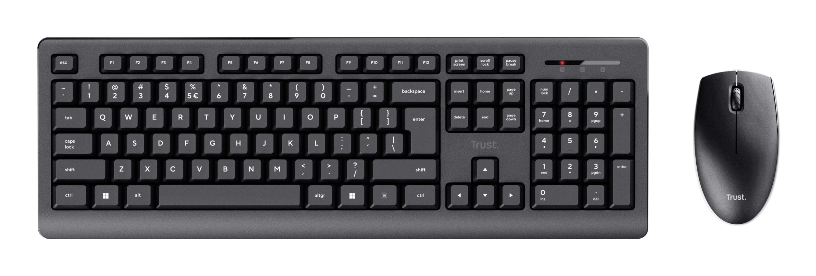 EAN 8713439254334 - Trust Primo teclado Ratón incluido Oficina RF inalámbrico QWERTY Español Negro imagen 4