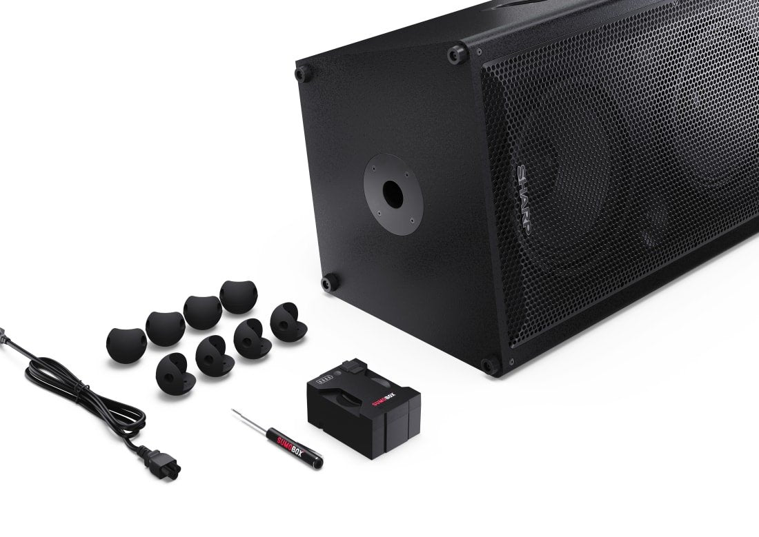 EAN 4974019216546 - Sharp CP-LS200 altavoz portátil o de fiesta Altavoz para fiestas Negro 200 W imagen 13