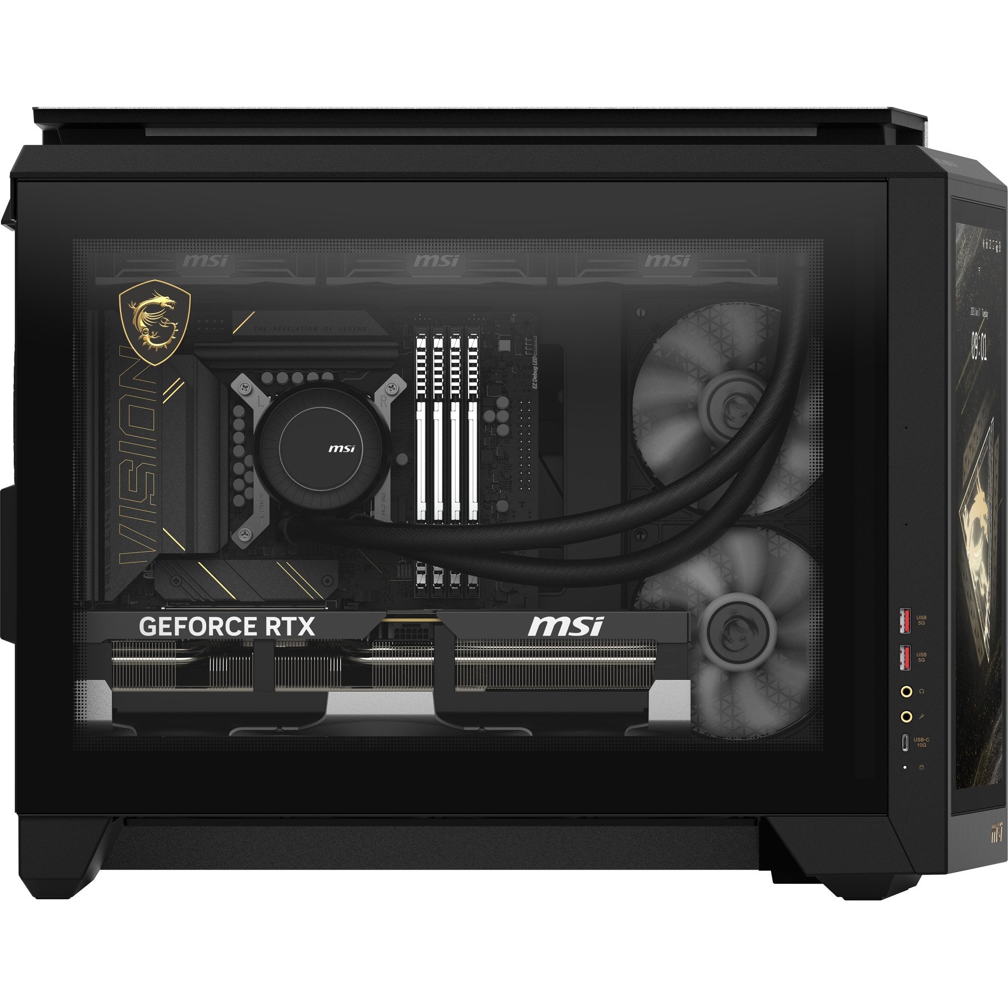 EAN 4711377288743 - MSI MEG Vision X AI 2NVZ9-003EU Intel Core Ultra 9 285K 64 GB DDR5-SDRAM 2 TB SSD NVIDIA GeForce RTX 5090 imagen 5
