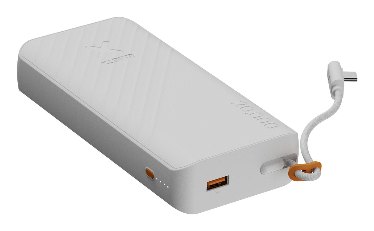Xtorm Powerbank 30w 20.000mah Intgr. Kabel Schwarz