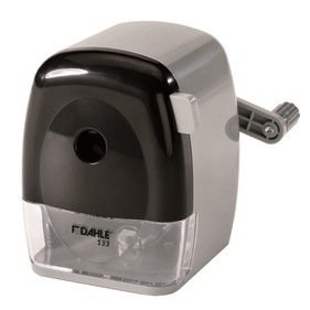 Dahle 133 Afilalapices De Manivela - Para Lapices De 8 A 11,5mm Ø - Fresa De Acero - Forma De Punta Ajustable - Gran