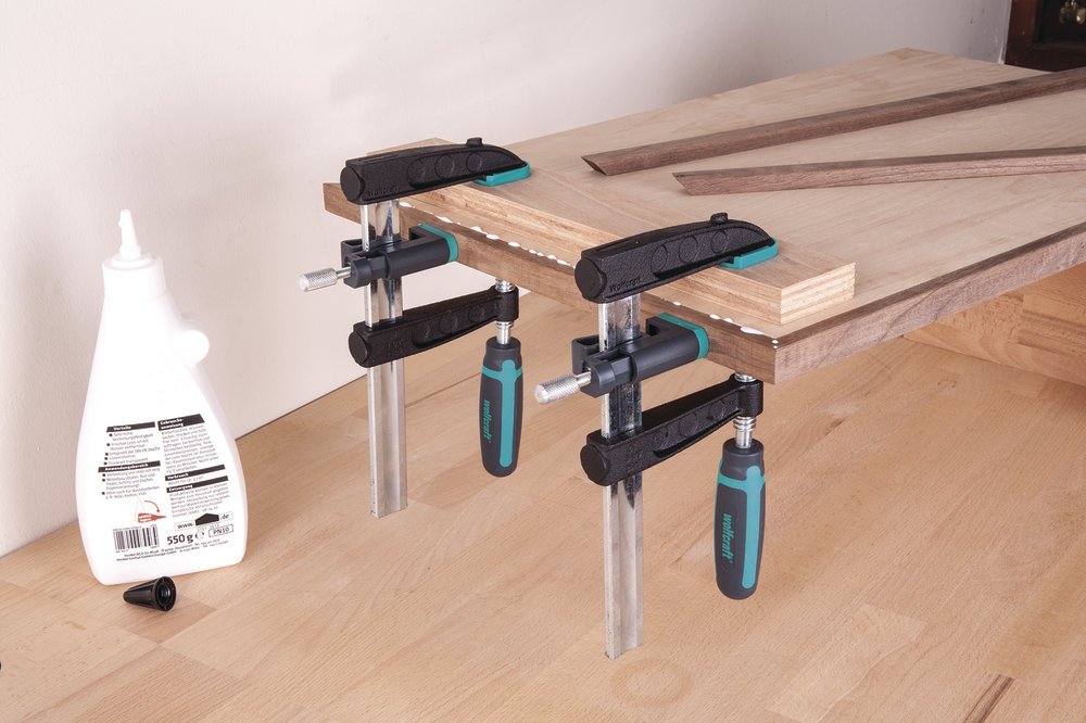 EAN 4006885303706 - wolfcraft GmbH 3037000 abrazadera 3 cm Negro, Turquesa imagen 5