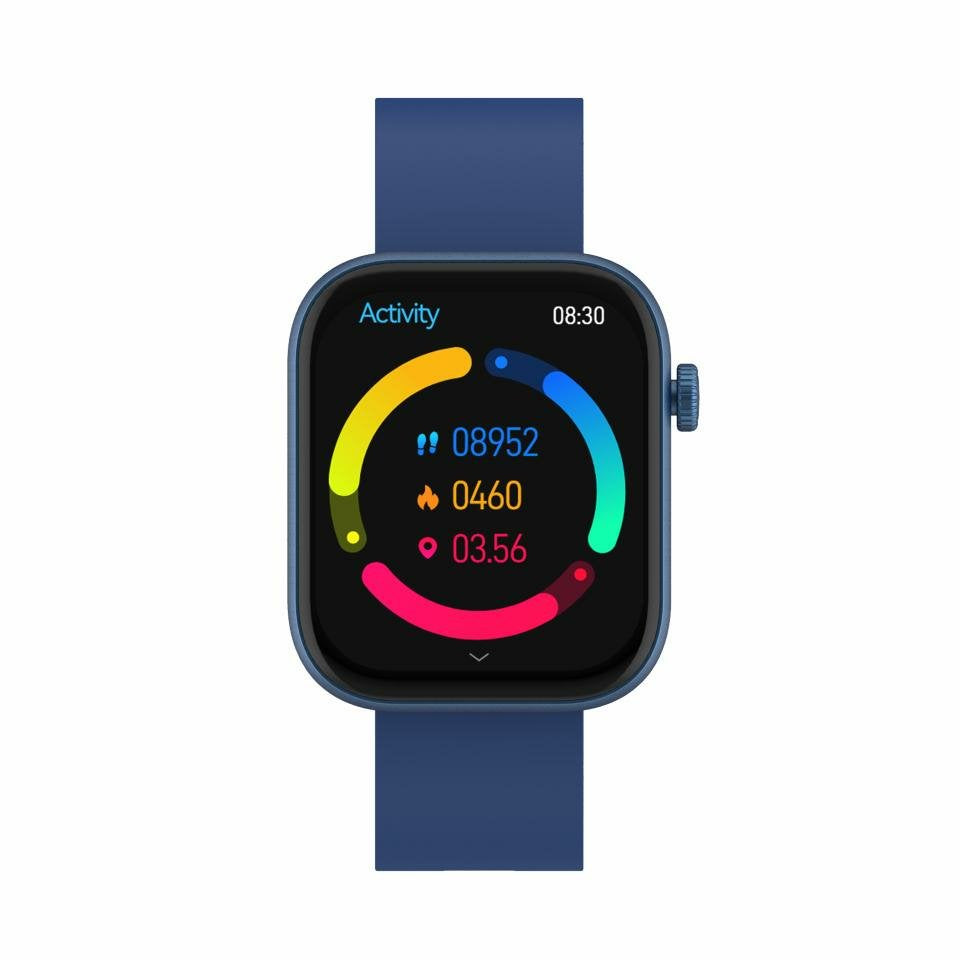 Smartwatch Denver Sw-185 1,85" Fc Pa Os Ip67 Azul