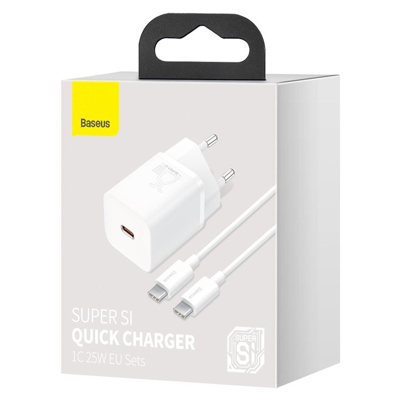EAN 6953156206038 - Baseus Super Si Smartphone Blanco Corriente alterna Carga rápida Interior imagen 11