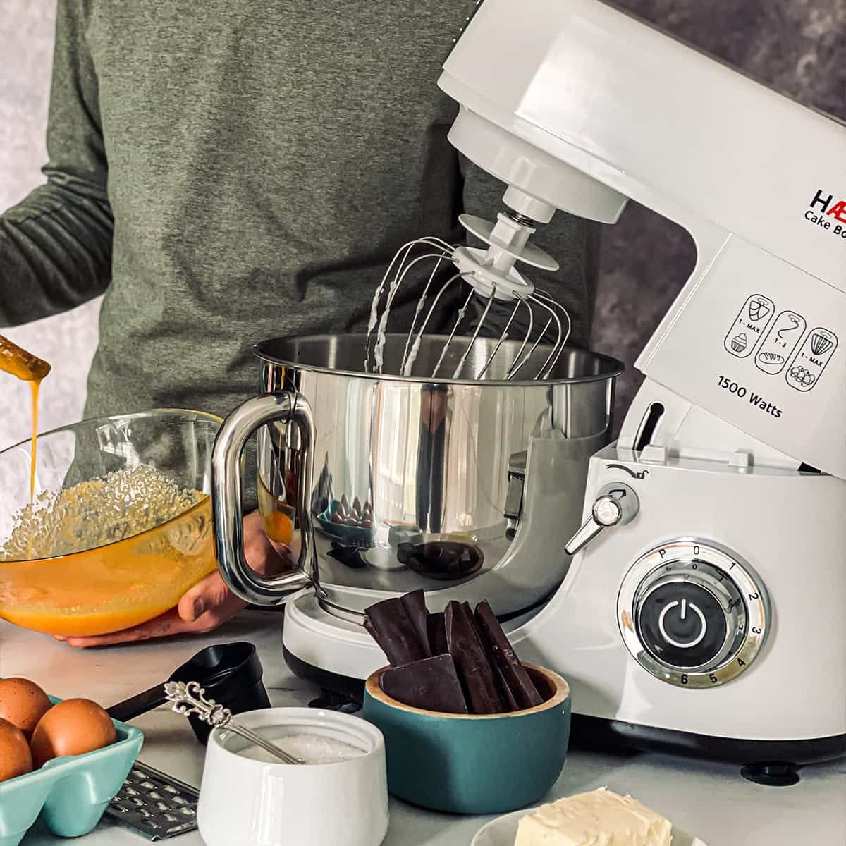 Amasadora Haeger Cake Boss Bl-15b.012a