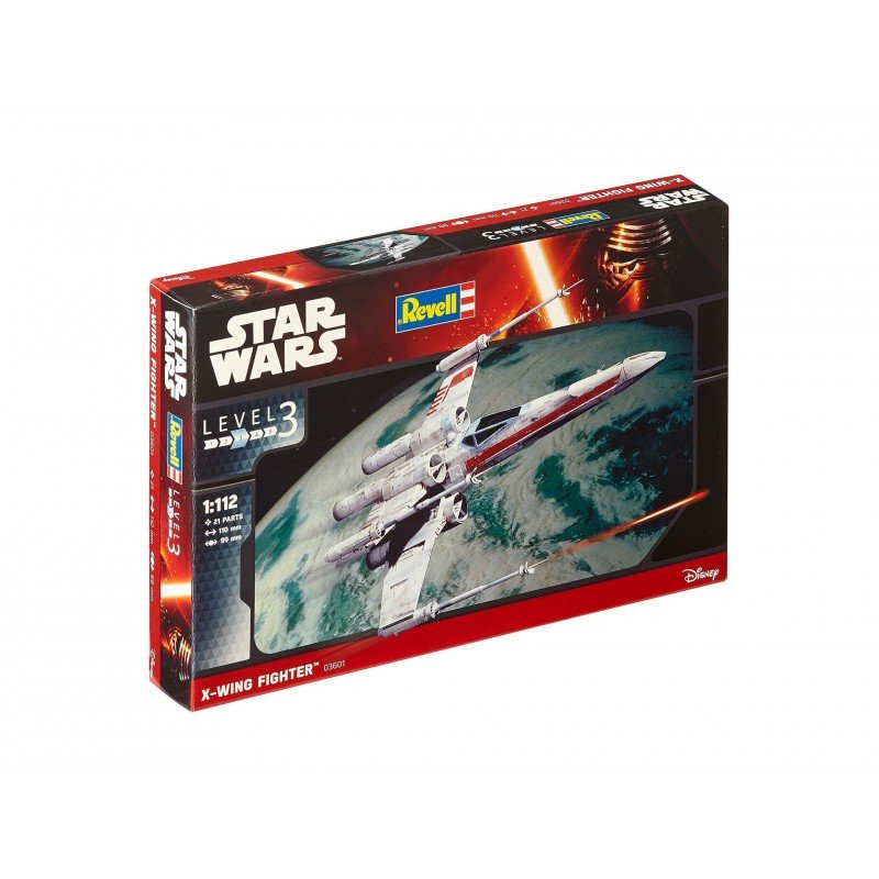 EAN 4009803889245 - Revell X-wing Fighter Maqueta de caza espacial Kit de montaje 1:112 imagen 6