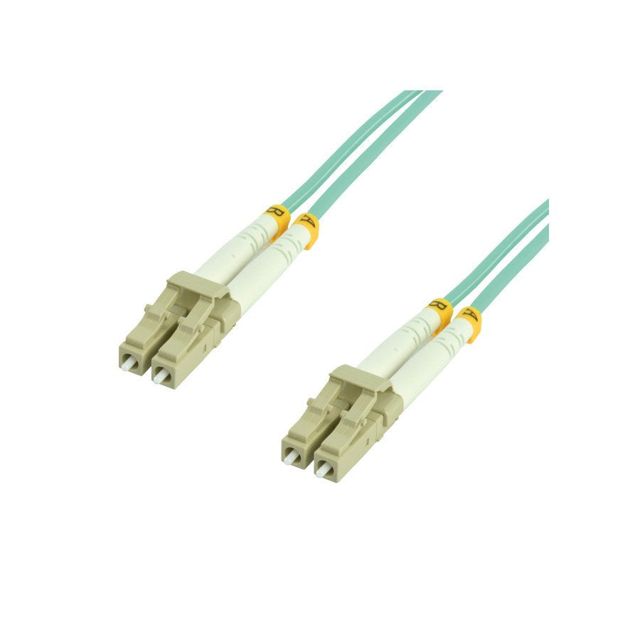 Mcl Jarretiã¨Re Optique Om3 Duplex 50/125 Multimode - Lc / Lc 0.5m