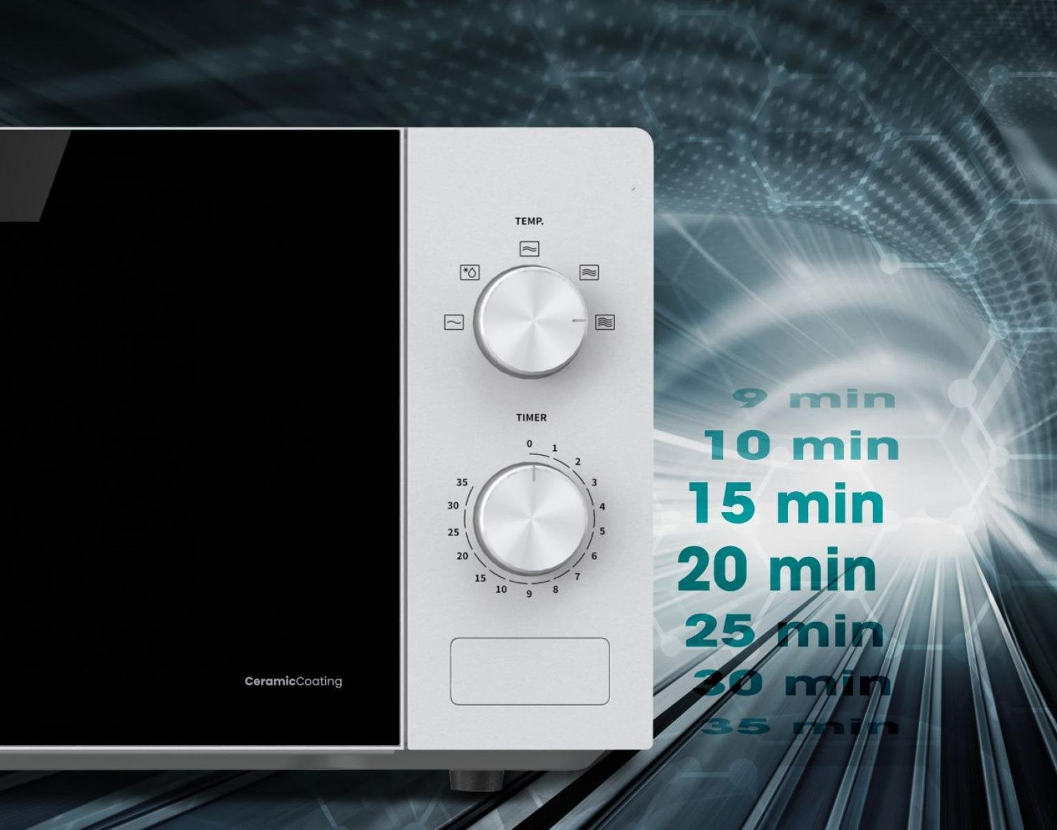 EAN 3838782612138 - Hisense H20MOWP1 Blanco Solo microondas Encimera 20 L 700 W imagen 5