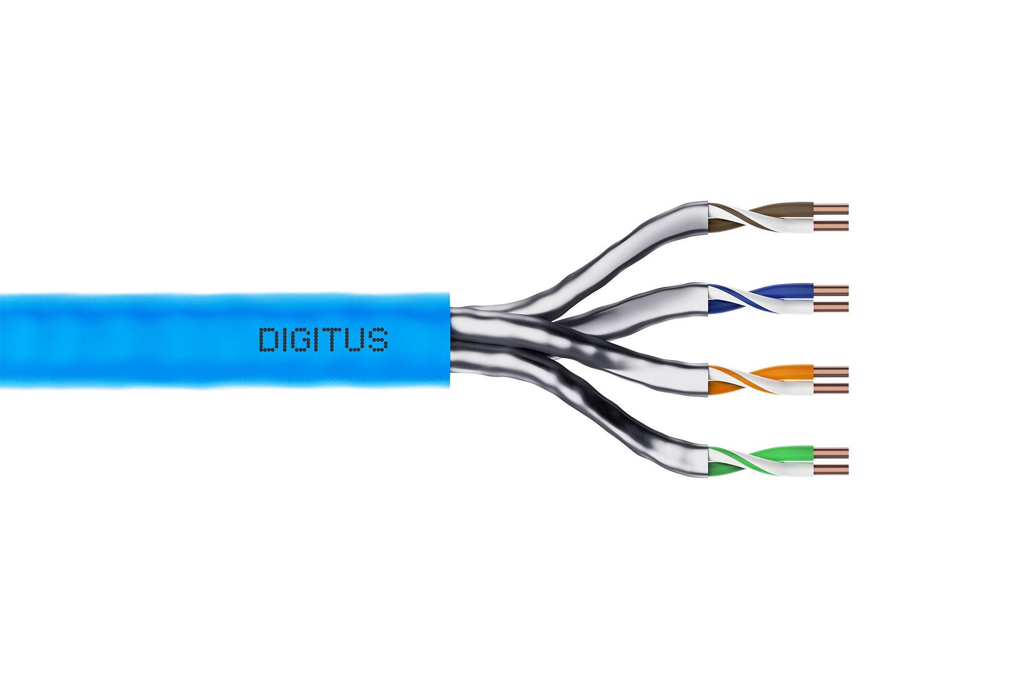 EAN 4016032344131 - Digitus DK-1624-A-VH-1 cable de red Azul 100 m Cat6a U/FTP (STP) imagen 1