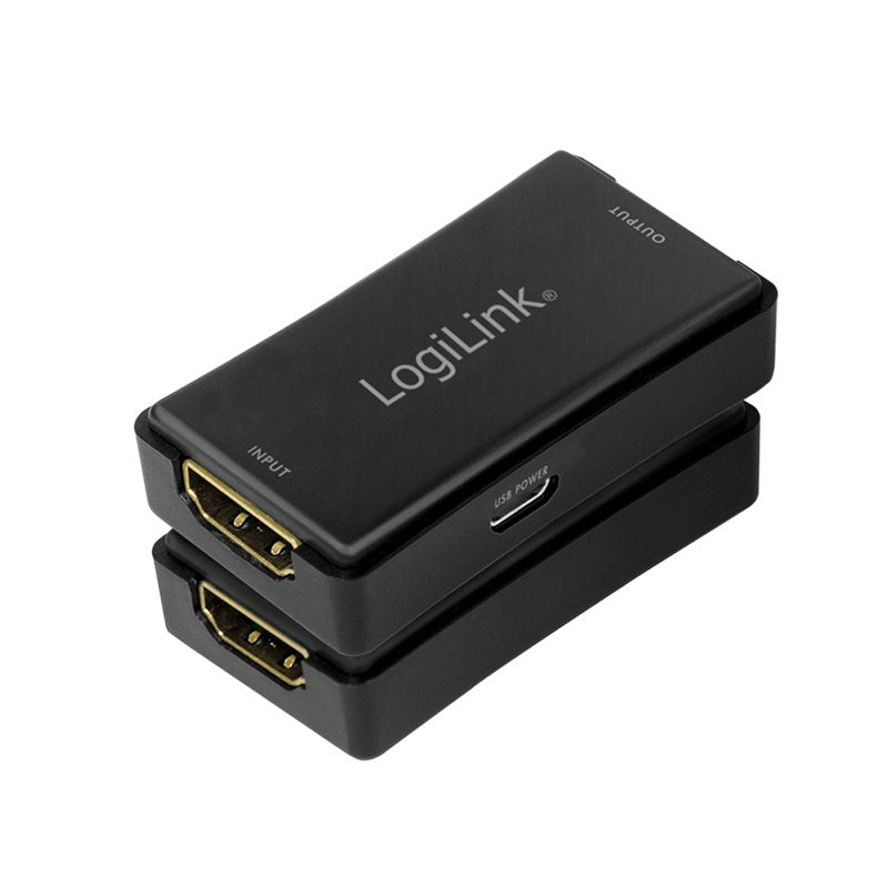 EAN 4052792041316 - LogiLink HD0014 repetidor y transceptor Repetidor de red 18000 Mbit/s Negro imagen 3