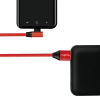 Logilink Cu0145 Cable Usb 0,3 M Usb 2.0 Usb A Usb C Rojo