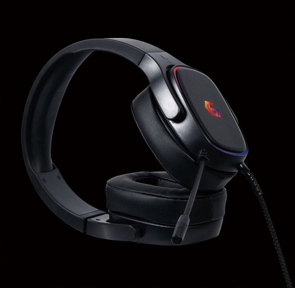 EAN 8716309120975 - Gembird GHS-SANPO-S300 auricular y casco Auriculares Alámbrico Diadema Juego USB tipo A Negro imagen 7