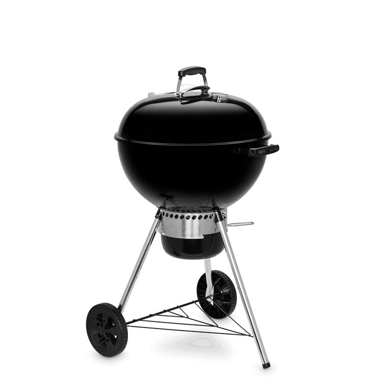 Weber E-5730 Barbacoa Carro Carbón (Combustible) Negro, Plata