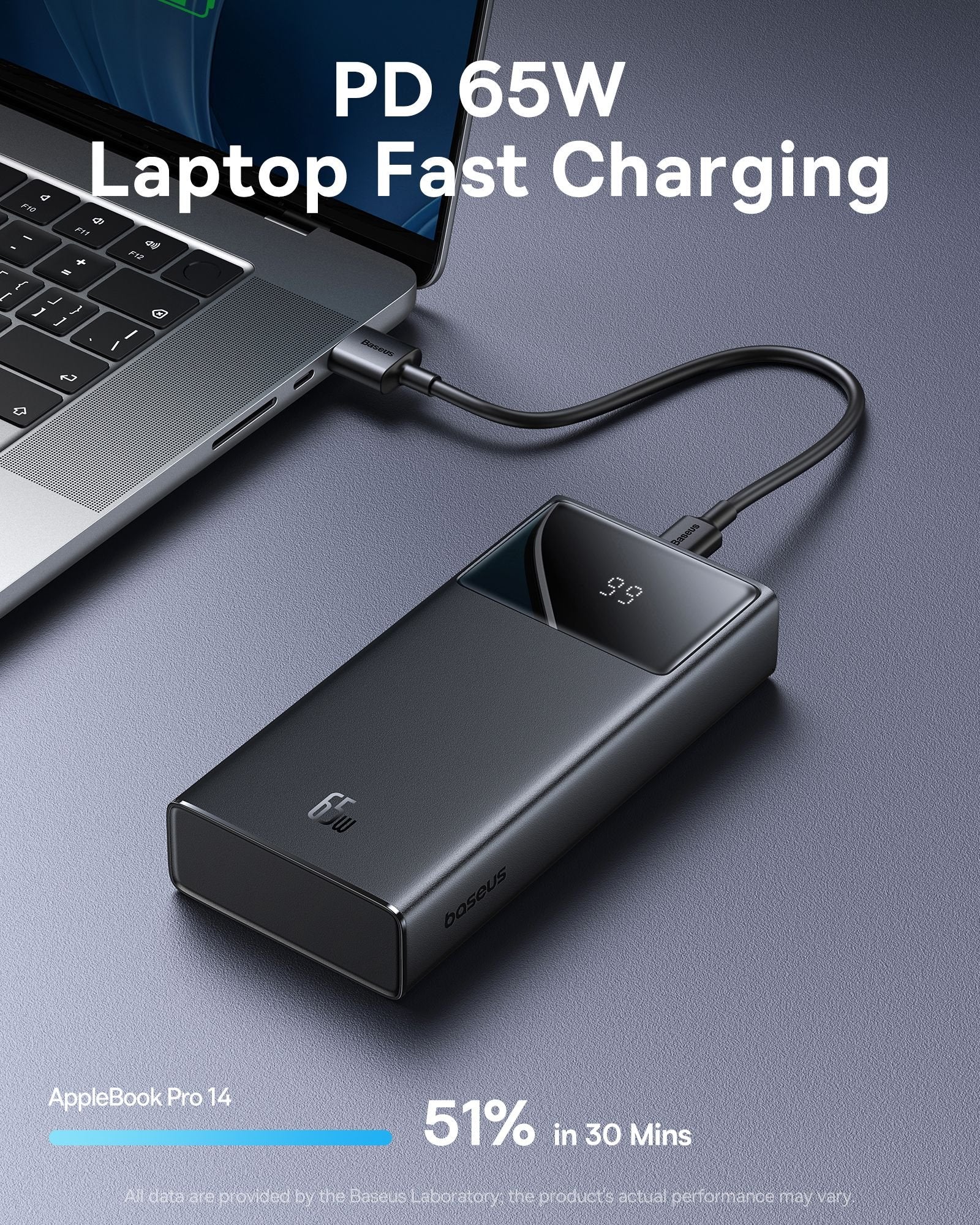 EAN 6932172634940 - Baseus STAR LORD OVERSEAS EDITION 20.000 MAH DIGITAL DISPLAY POWERBANK 65W-SIYAH Polímero de litio 20000 imagen 4
