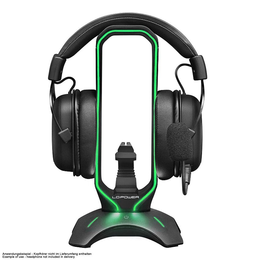 Soporte Para Auriculares Zub Lc-Power Rgb