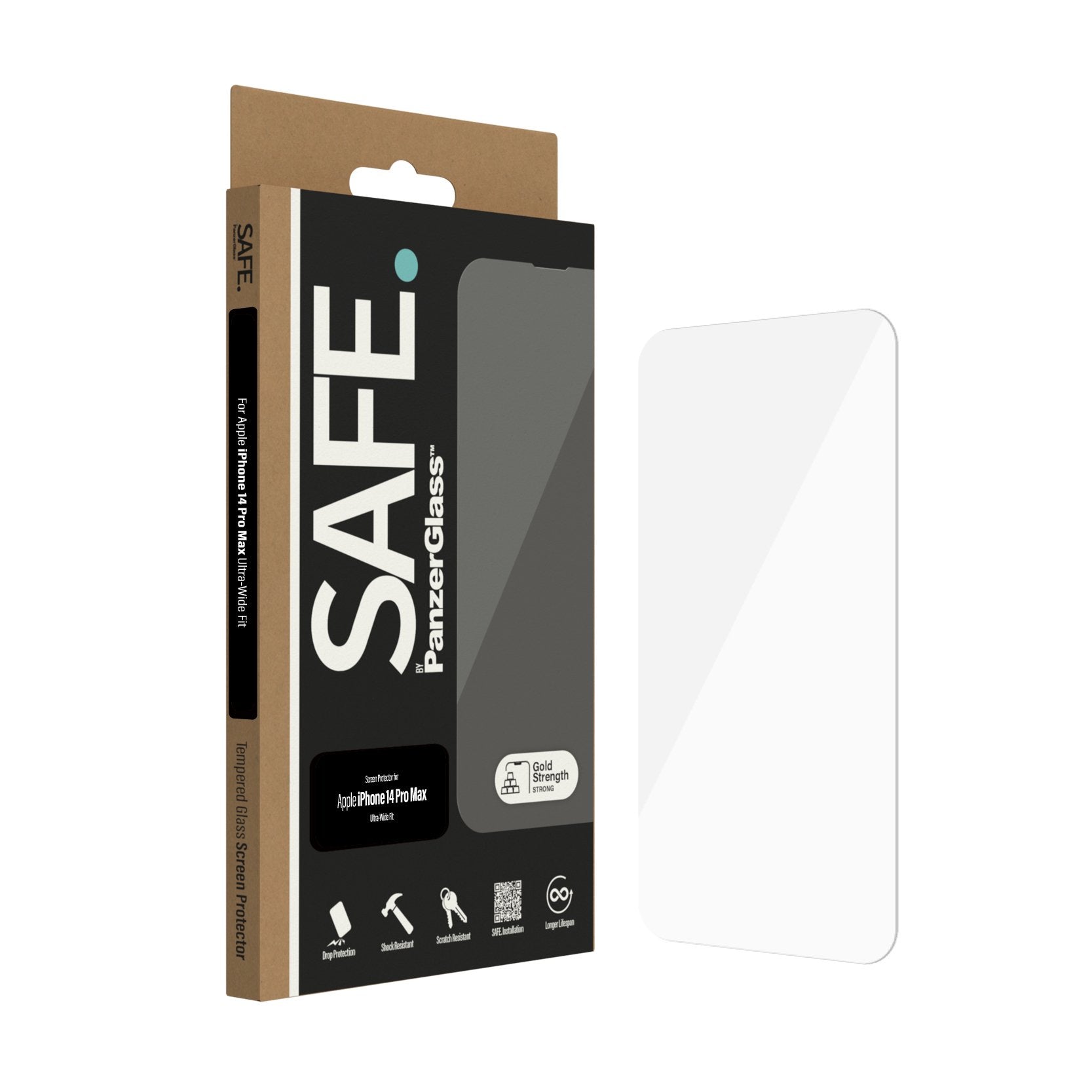 EAN 5711724951763 - PanzerGlass SAFE. by ® Screen Protector iPhone 14 Pro Max | Ultra-Wide Fit Protector de pantalla Apple 1 imagen 1
