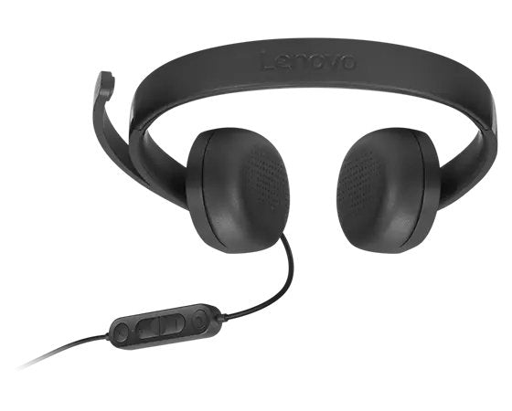 Auriculares Lenovo 4xd1p83425 Alámbrico Usb Tipo A Negro