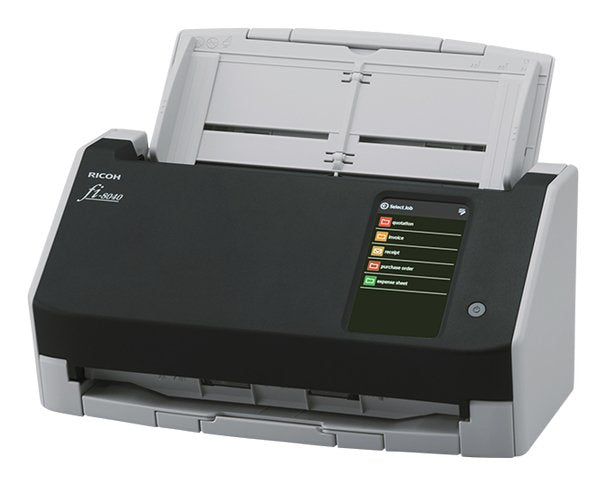 Ricoh Fi-8040 Alimentador Automático De Documentos (Adf) + Escáner De Alimentación Manual 600 X 600 Dpi A4 Negro, Gris