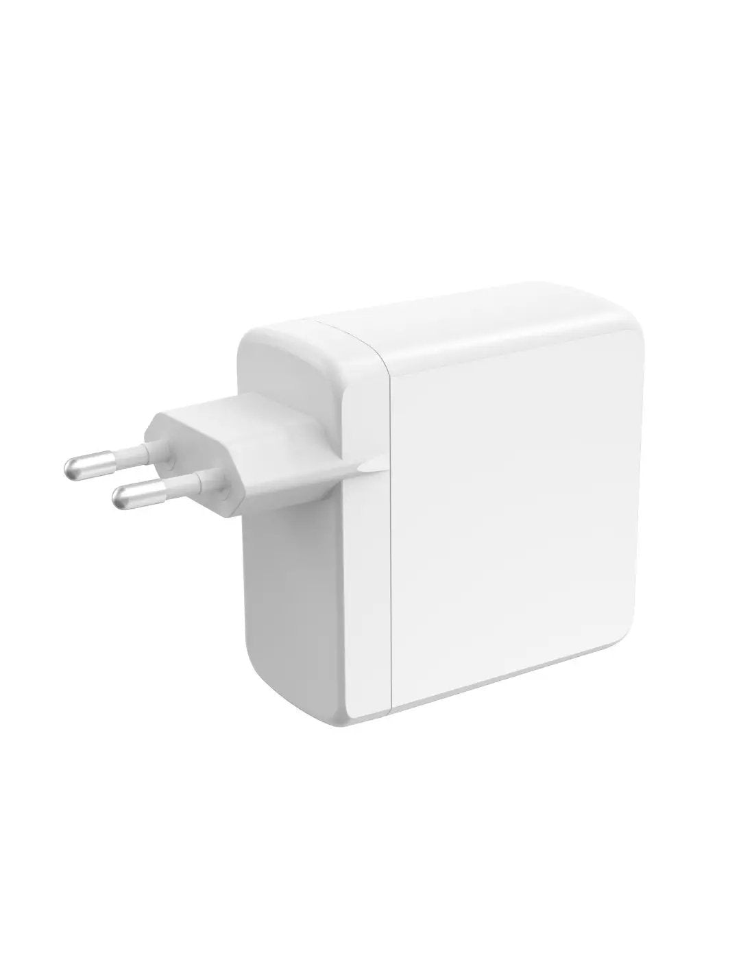 Cargador De Pared Ksix Bcd100ganaccb - 100w Gan Pps · 2xusb Tipo C · Usb · Blanco