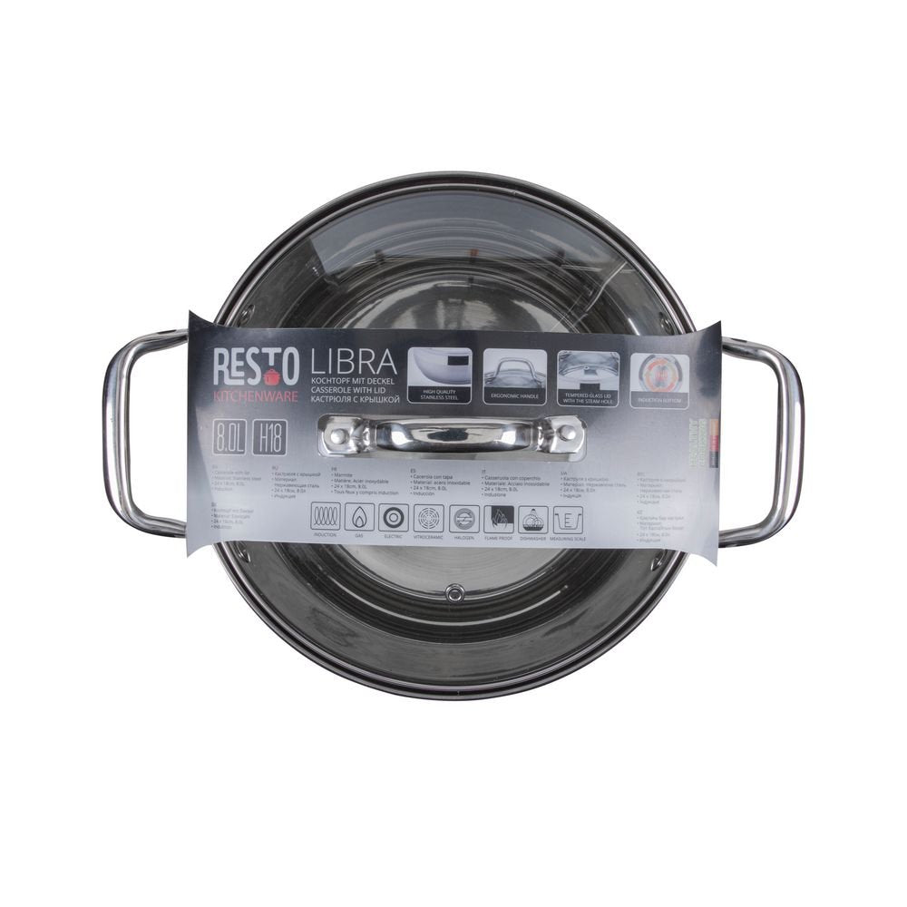 EAN 4260709011363 - Resto Kitchenware Libra 8 L Alrededor Acero inoxidable imagen 12