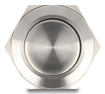 Drucktaster Zum Einbau 19 Mm 2 X Schraubklemme Taster Flach