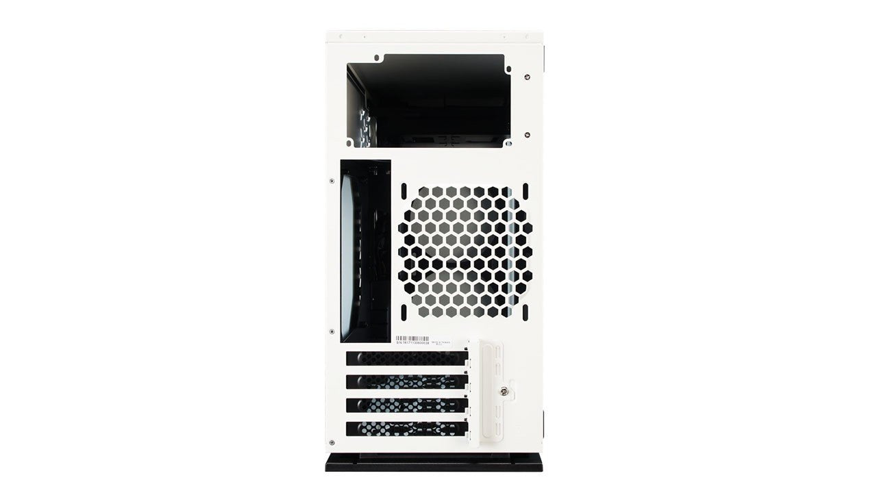 Caja Pc In Win Torre Micro Atx 301 Blanco Frontal Azul/Lateral Cristal Templado 3mm 1acfai--000060