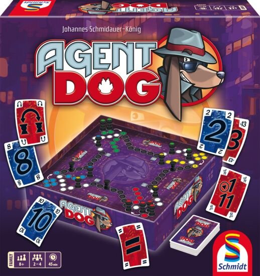 Schmidt Games Agent Dog, Juego De Mesa 49454