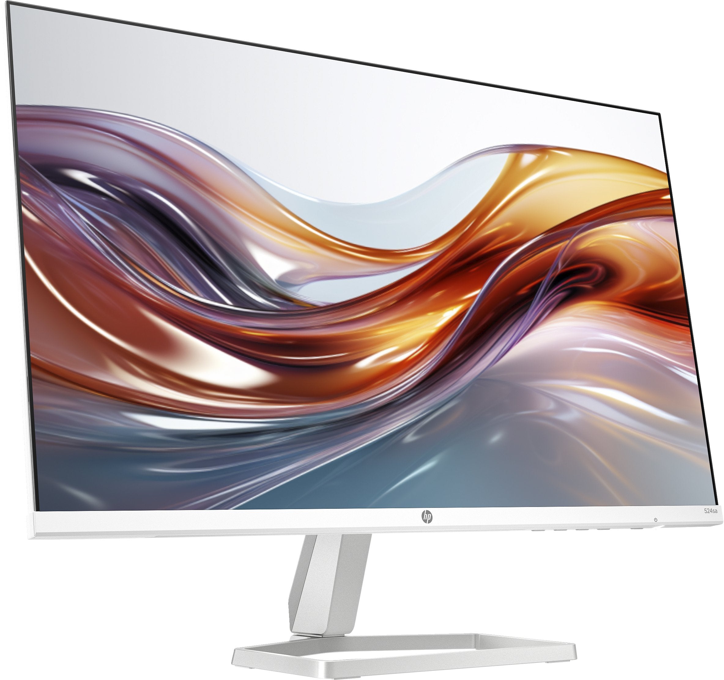 Hp 524sa, Monitor Led 23,8" Blanco/Plateado, Fullhd, Ips, Hdmi, Vga, Altavoces, Panel De 100 Hz)