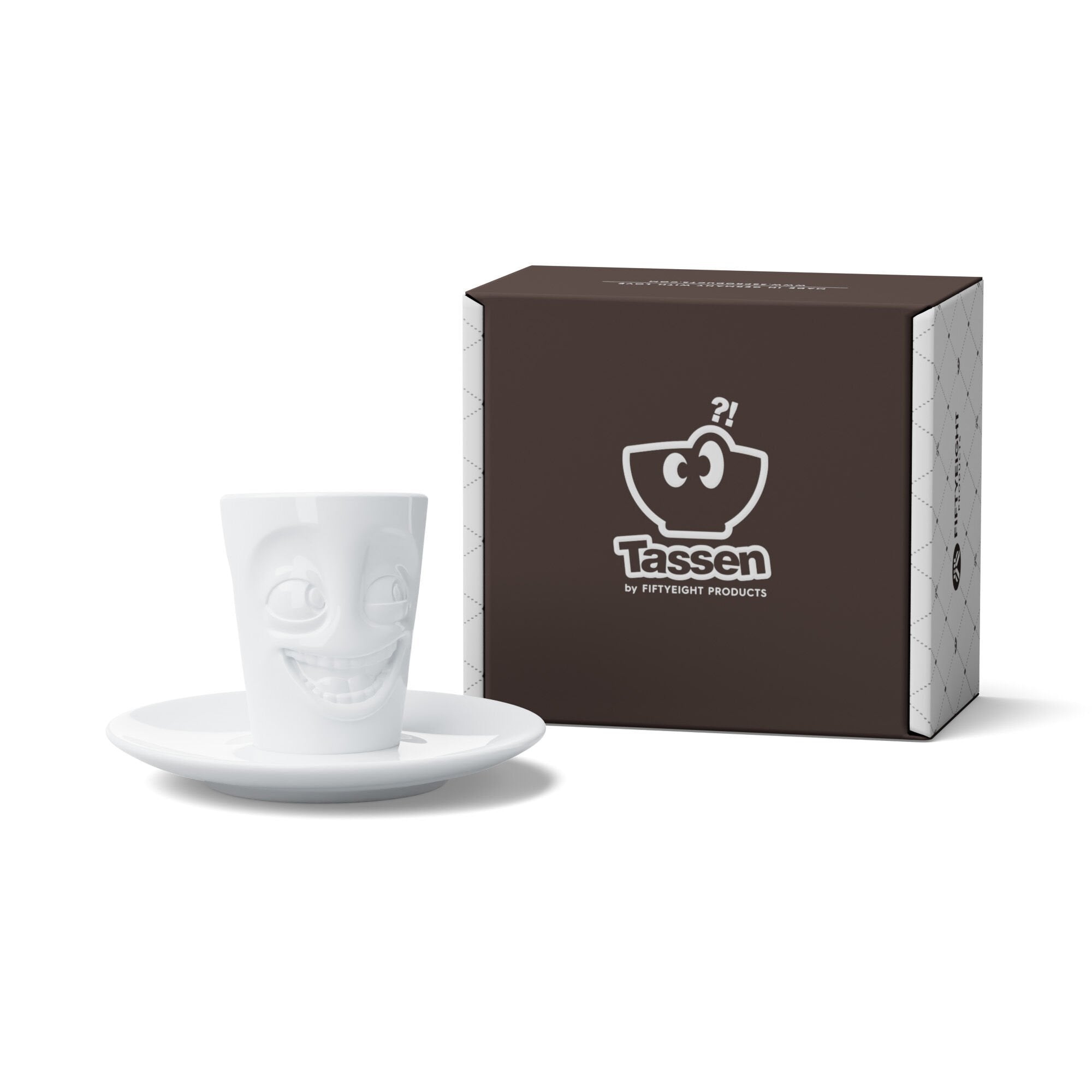 Fiftyeight Espresso Mug Con Henkel 80ml - Witzig Blanco
