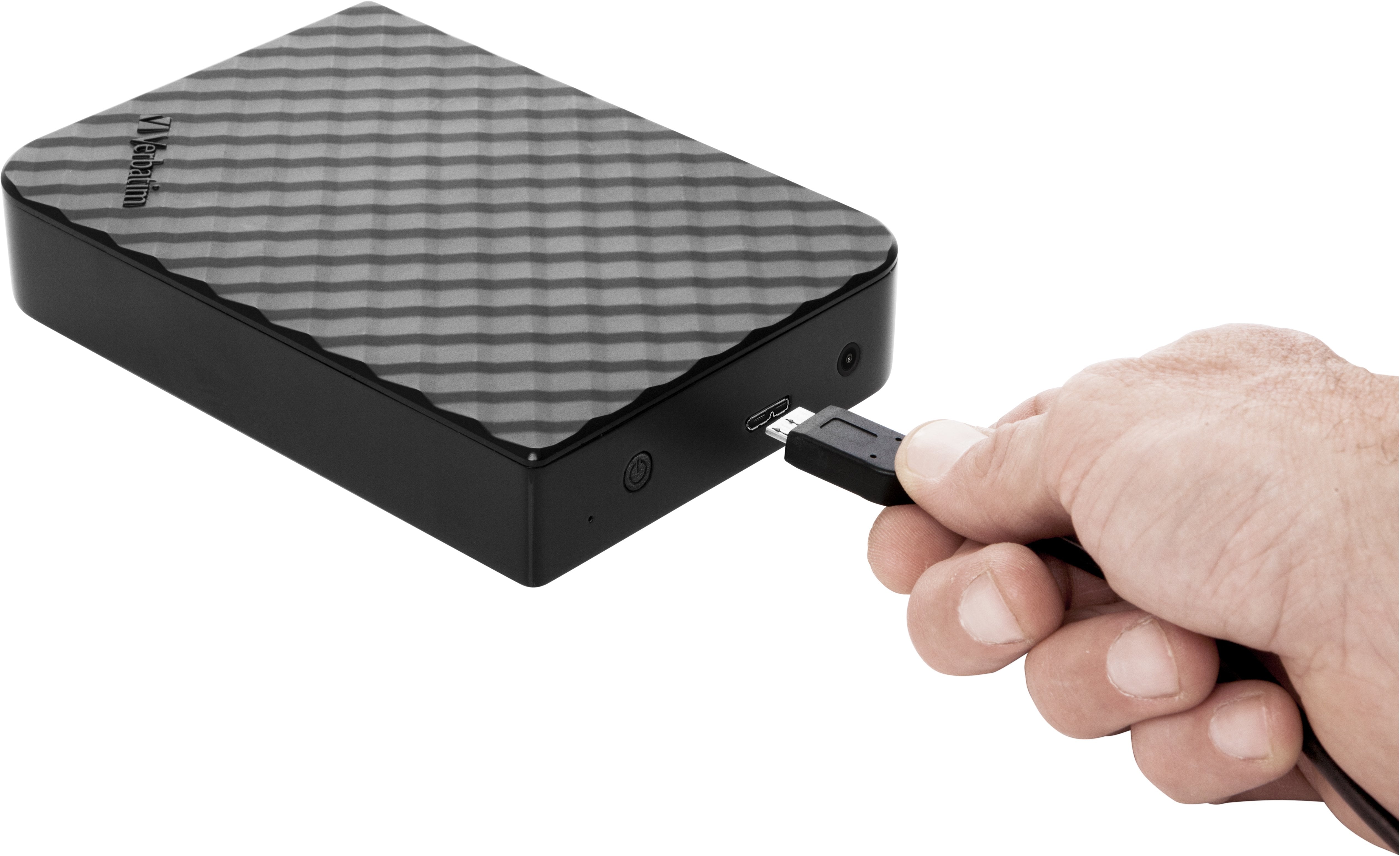 Disco Externo Hdd Verbatim 3.5" 2tb Usb 3.0 Store'N Save Gen2 Negro