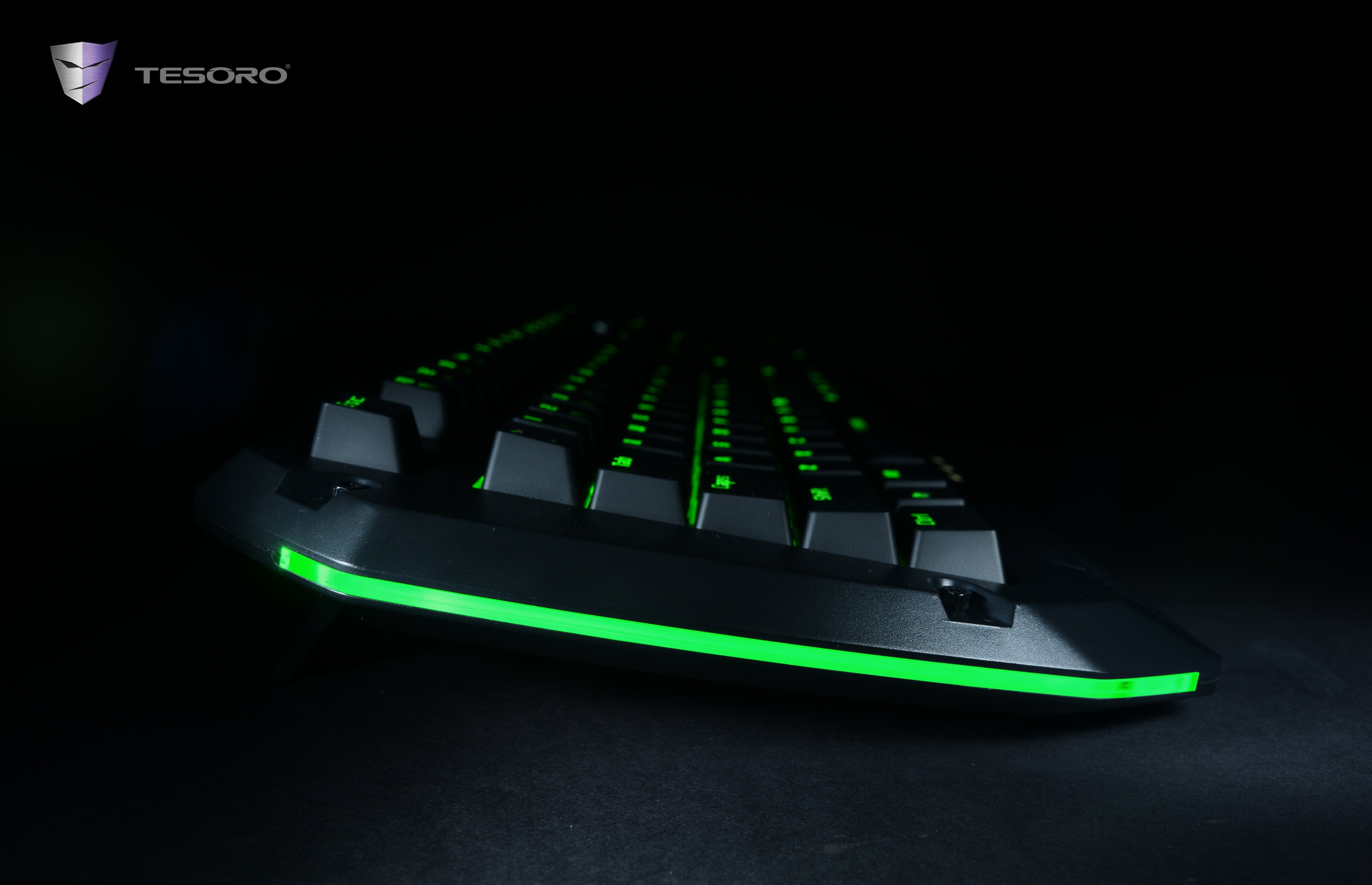 Tesoro Lobera Teclado Usb Azerty Negro