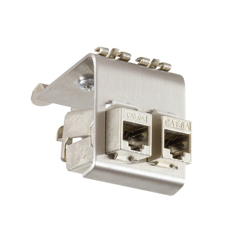 Logilink Mp0052 Accesorio Para Panel De Conexiones 2xrj45 Keystone Module,Metall