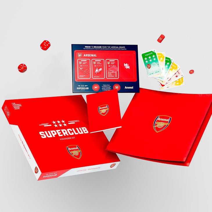Juego De Mesa Superclub Arsenal Manager Kit Ingles