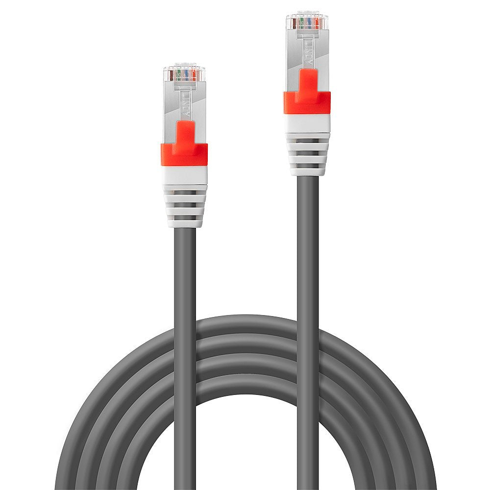 Cable Lindy Cat 6a S/Ftp Lszh 10m Grey