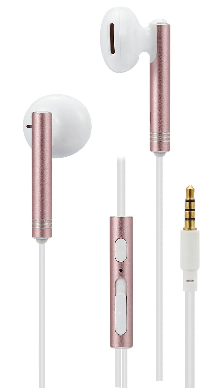 EAN 4010425959636 - 2GO 795963 auricular y casco Auriculares Alámbrico Dentro de oído Llamadas/Música Oro, Rosa imagen 1
