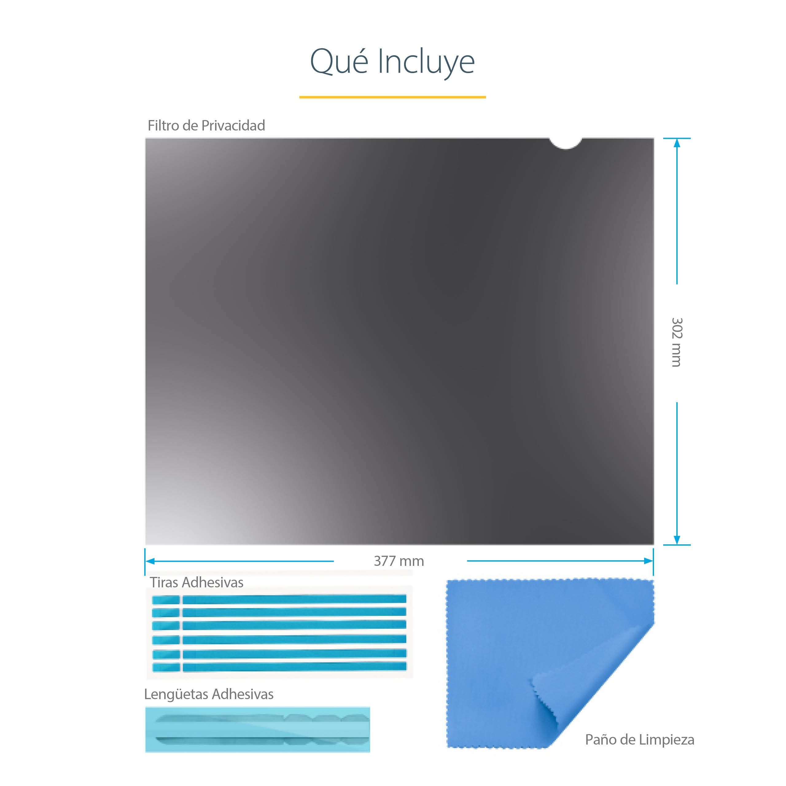EAN 0065030900577 - StarTech.com 1954-PRIVACY-SCREEN filtro para monitor 48,3 cm (19") Filtro de privacidad para pantallas si imagen 15