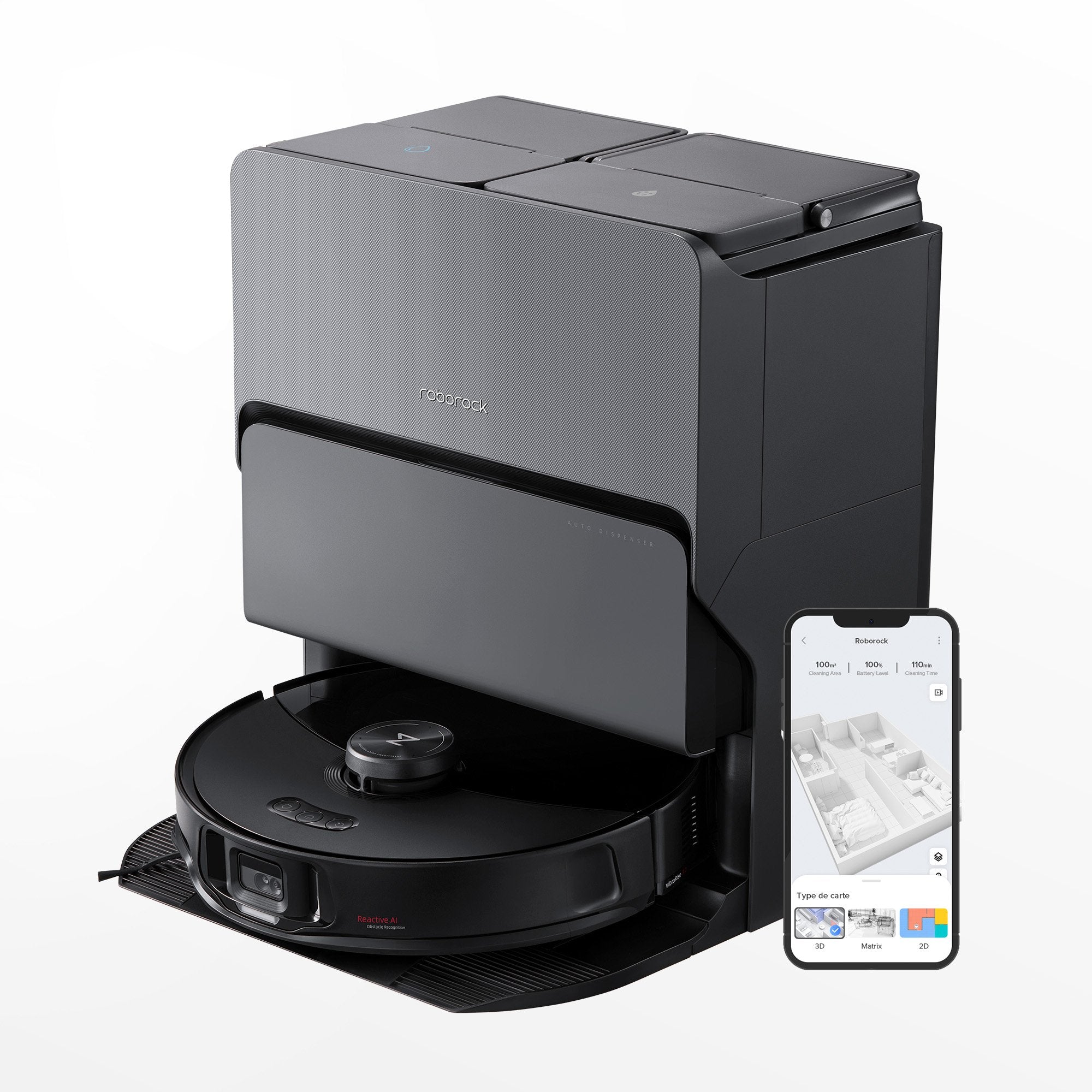 EAN 6970995788464 - Roborock S8 MaxV Ultra 0,27 L Negro imagen 1