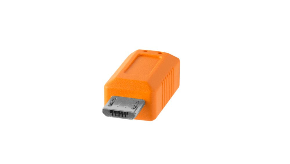 Tether Tools Cuc2515-Org Cable Usb 4,6 M 2.0 Usb C Micro-Usb B Naranja