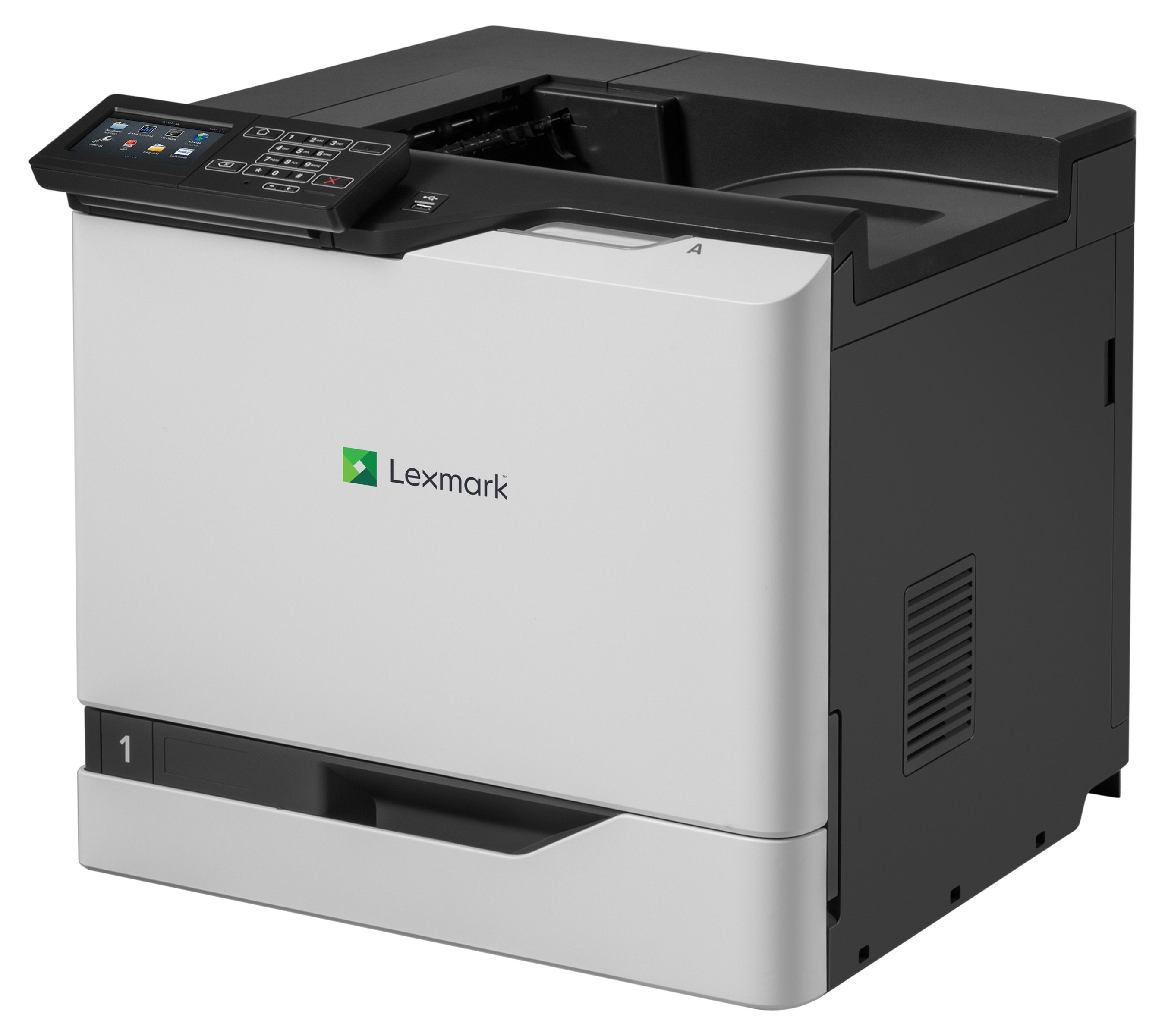 Lexmark Cs820deimpresoracolora Dos Caraslasera4/Legal1200 X 1200 Ppphasta 57 Ppm (Monocromo) / Hasta 57 Ppm (Color)Capacidad: 650 Hojasusb 2.0, Gigabit Lan, Host Usb 2.0