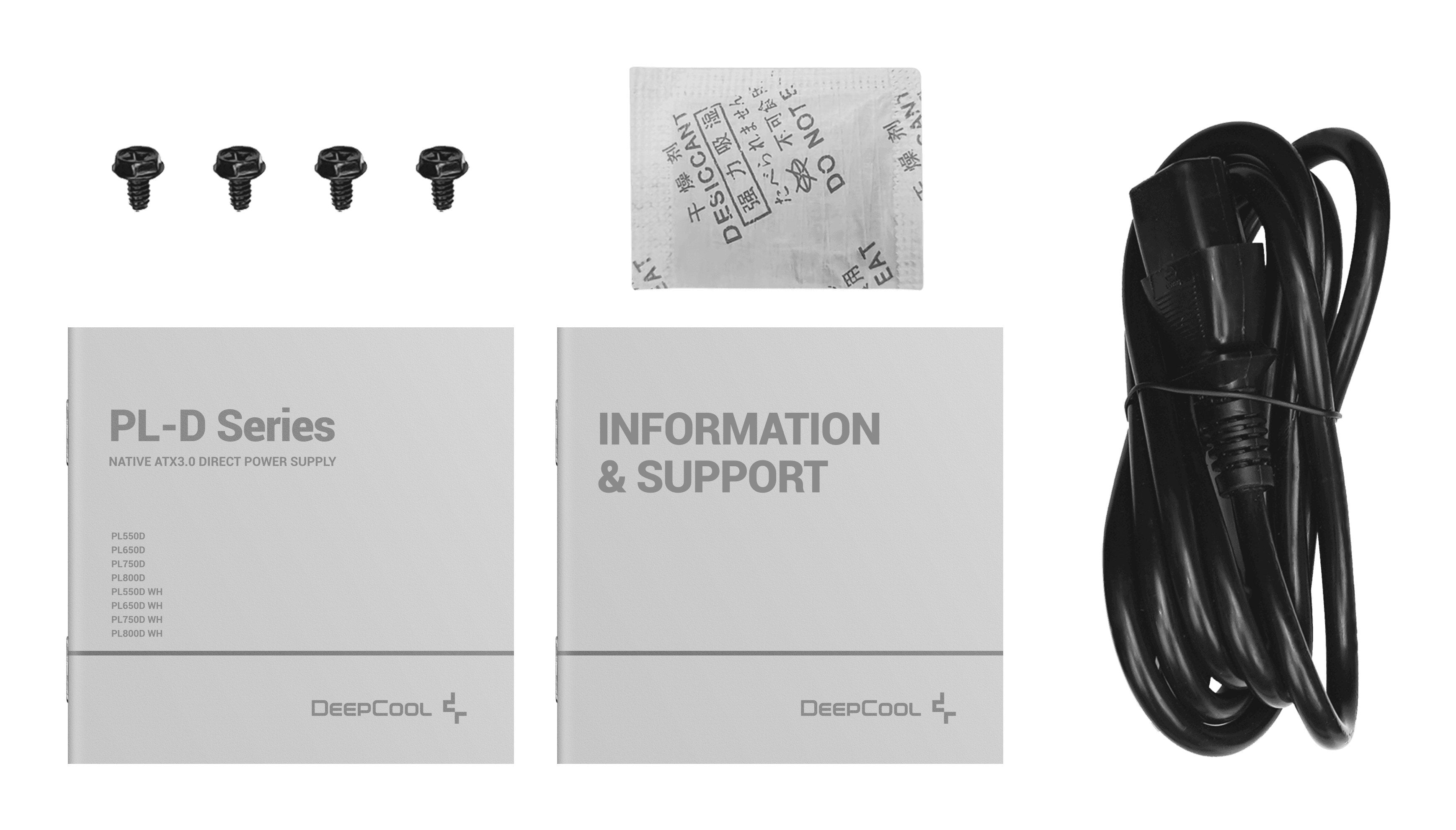 Fuente De Alimentación Deepcool R-Pl800d-Fc0b-Eu De Pc 800 Vatios Negro