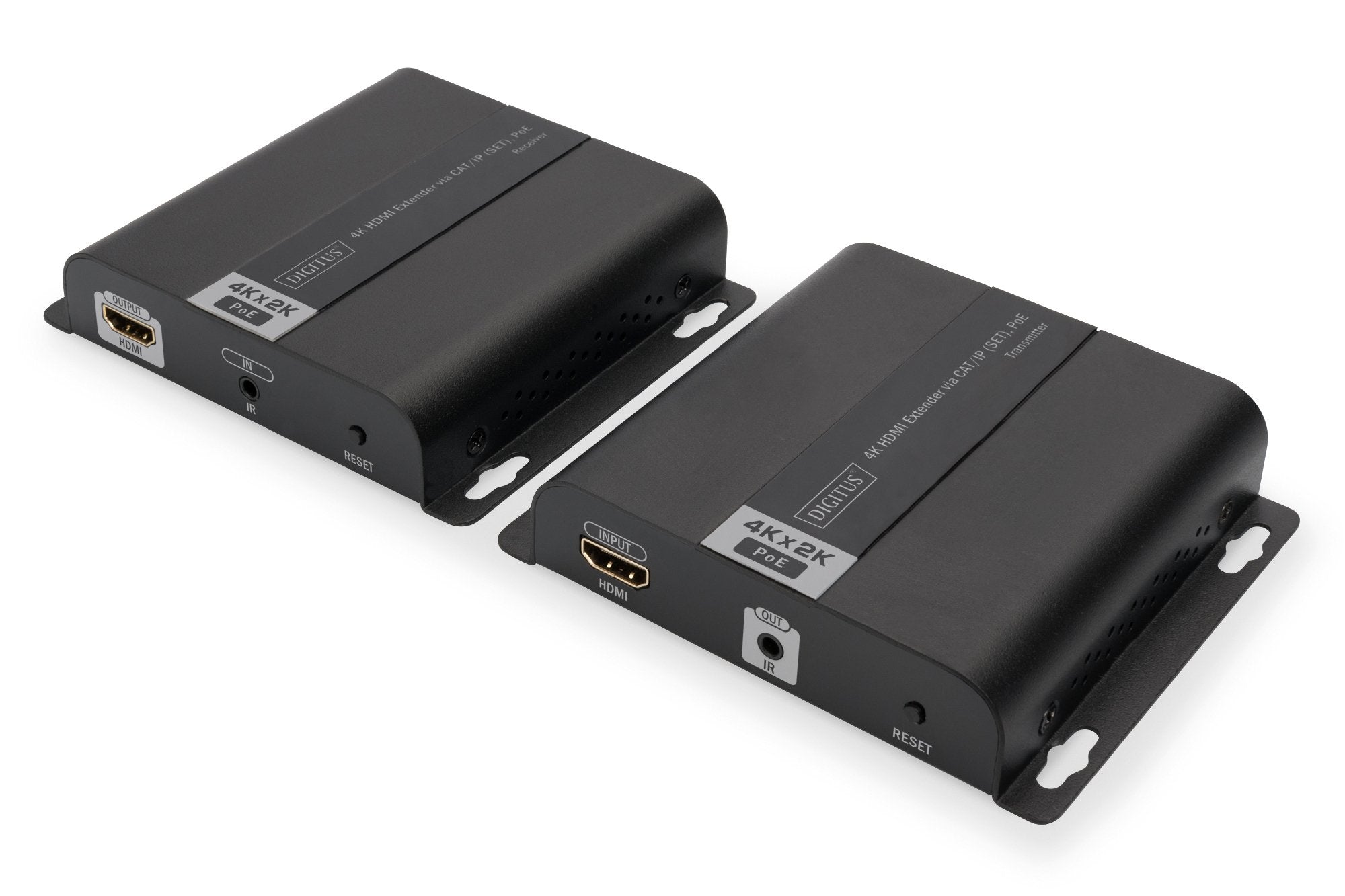 EAN 4016032455202 - Digitus DS-55124 extensor audio/video Transmisor y receptor de señales AV Negro imagen 1