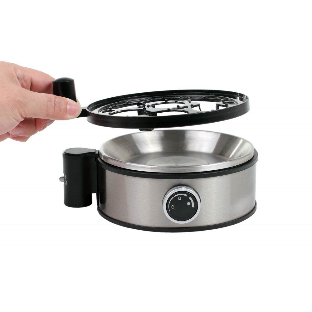 Cuecehuevos Rommelsbacher Er 400, 7 Huevos 400 W Negro, Acero Inoxidable, Transparente