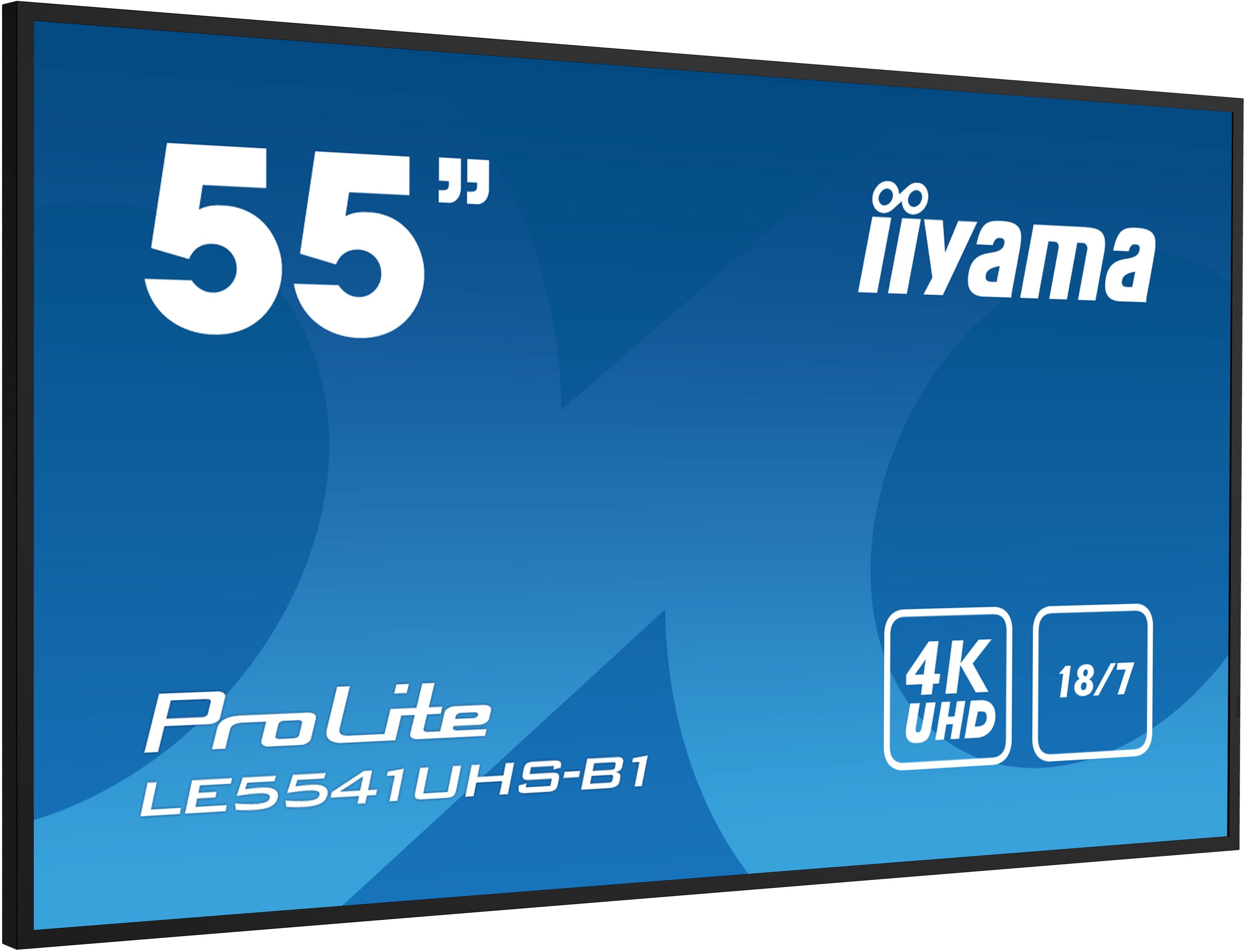 EAN 4948570120956 - iiyama LE5541UHS-B1 pantalla de señalización Pantalla plana para señalización digital 138,7 cm (54.6") LC imagen 1